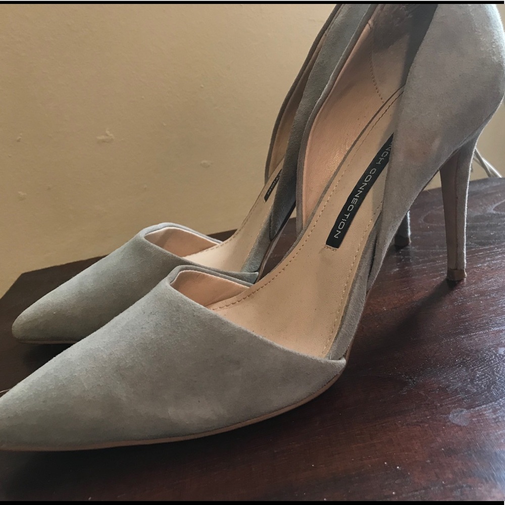 French Connection Gray Heels *Taking All Offers*